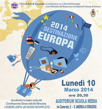 Destinazione Europa: incontro a Concesio